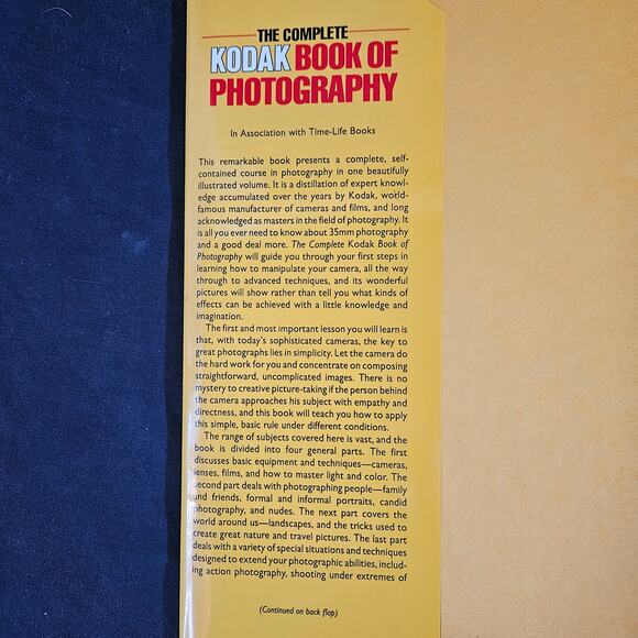 The Complete Kodak Book of Photography Hardcover - Picture 3 of 8